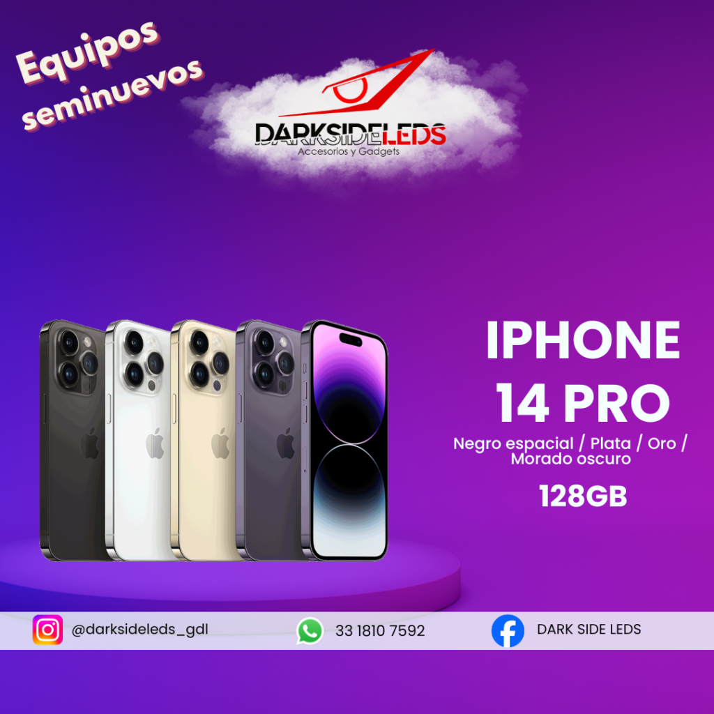 iPhone 14 Pro 128gb, seminuevo