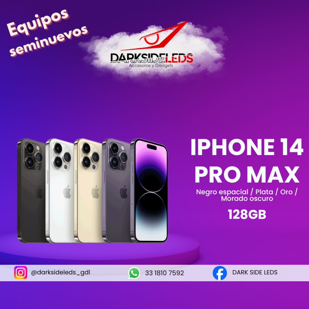 iPhone 14 Pro Max 128gb, seminuevo