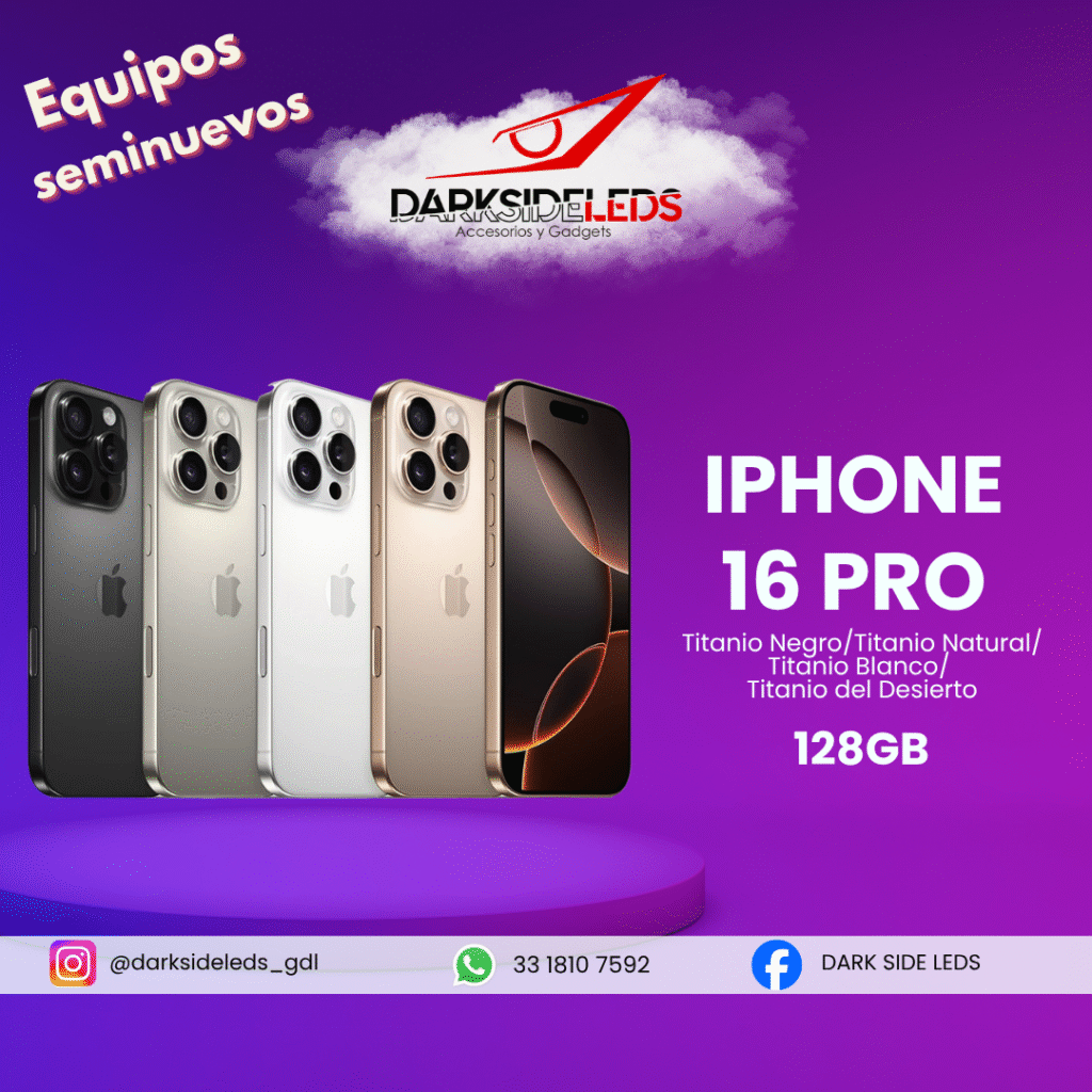 iPhone 16 Pro 128gb, seminuevo