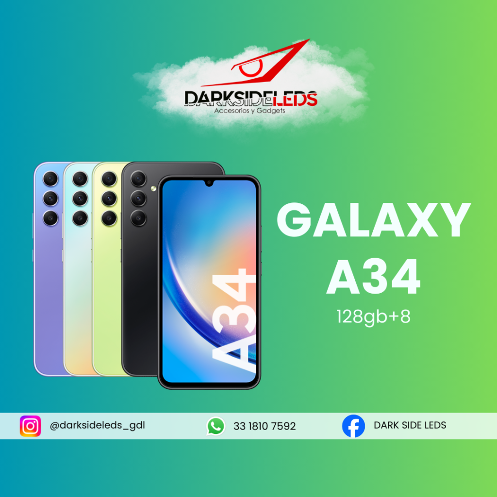 A34 128gb 8 RAM, nuevo