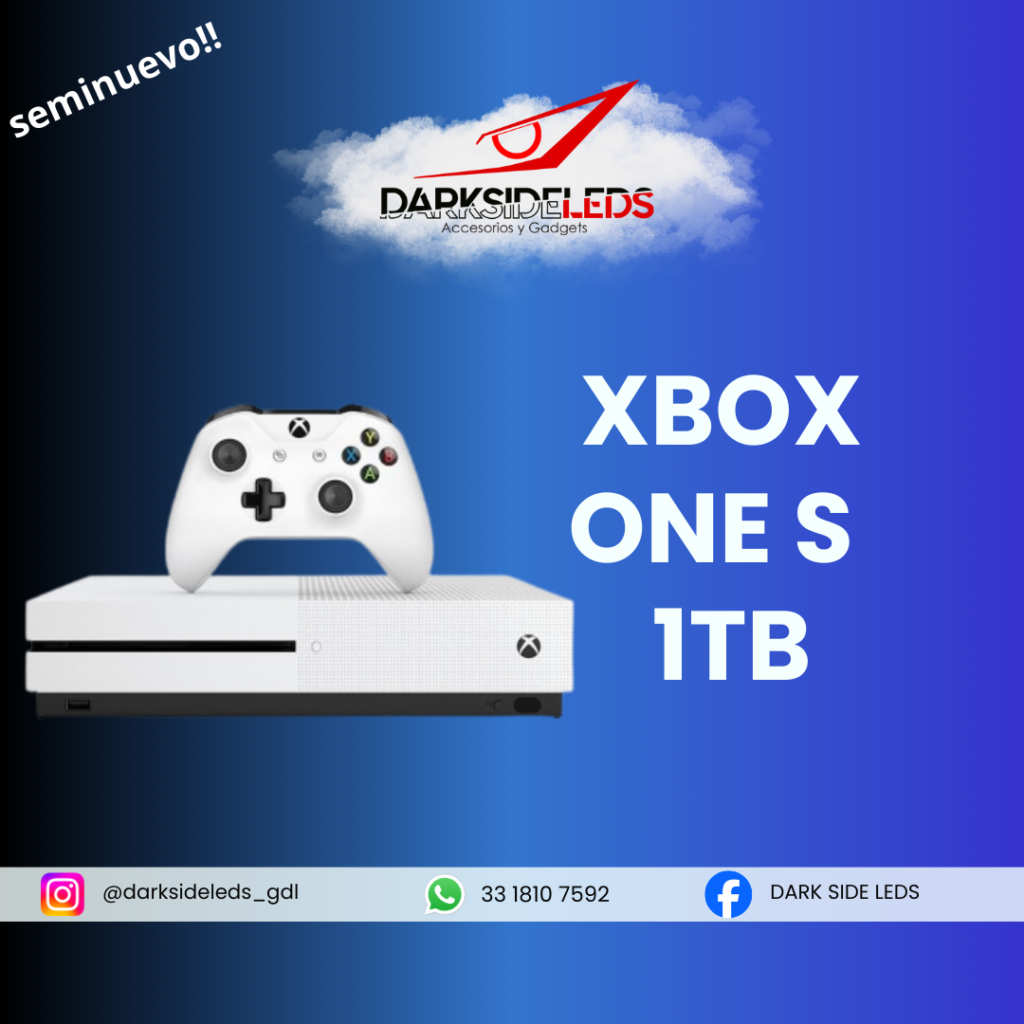 Xbox One S 1TB, seminuevo