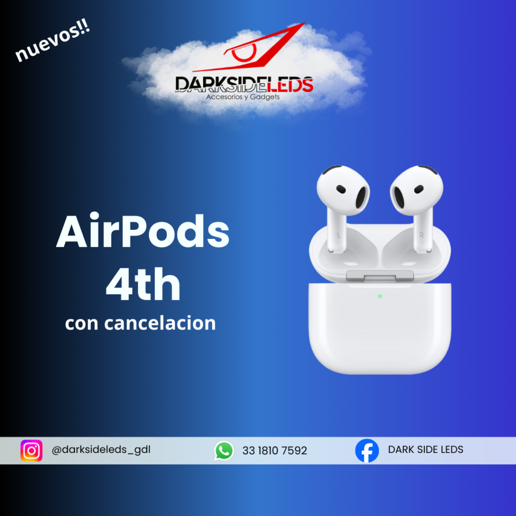 AirPods 4th con cancelacion, nuevos