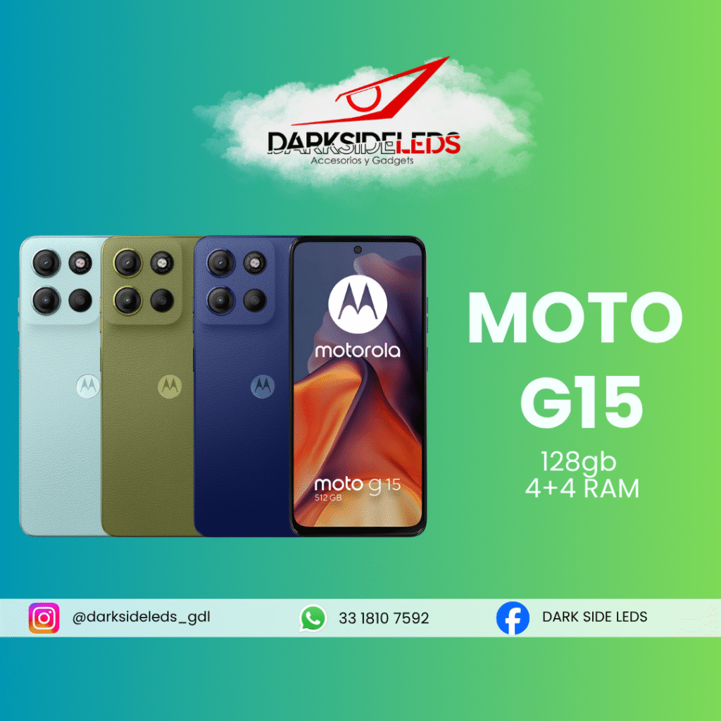 Moto G15 128gb 4+4 RAM, Nuevo