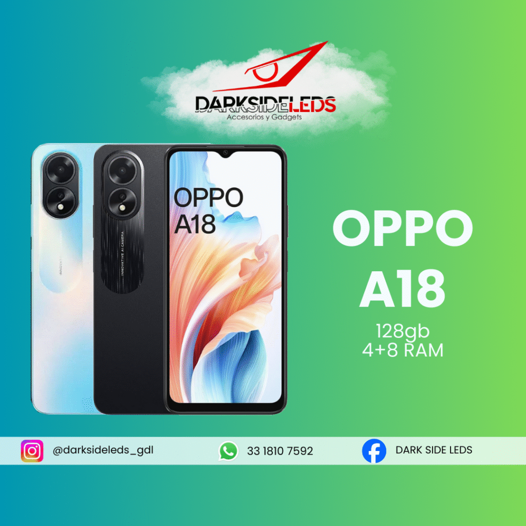 Oppo A18 128gb 4+8RAM, nuevo