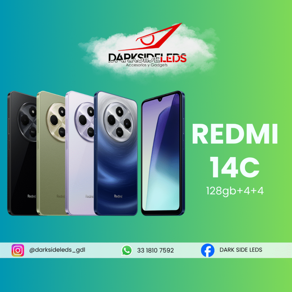 Redmi 14C 128gb 4+4RAM, nuevo