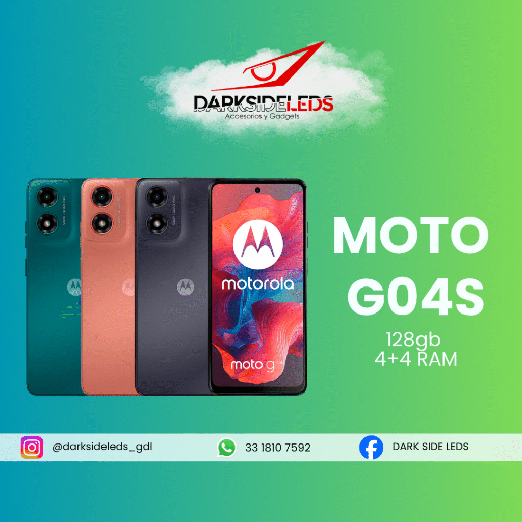 Moto G04s 128gb 4+4 RAM, Nuevo