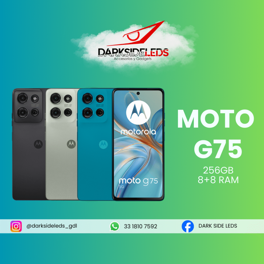Moto G75 256gb 8+8 RAM, Nuevo