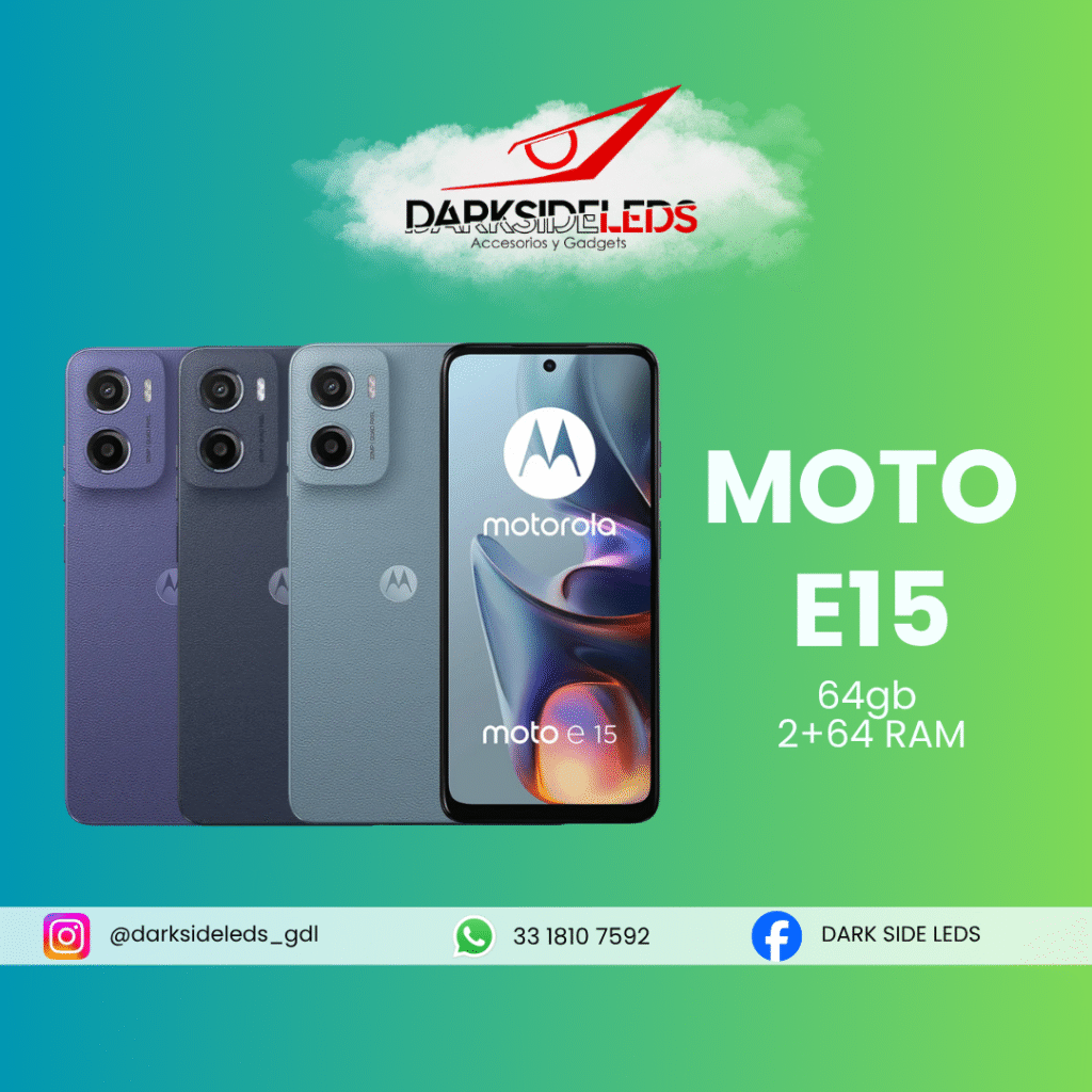 Moto E15 64gb 2+4 RAM, Nuevo
