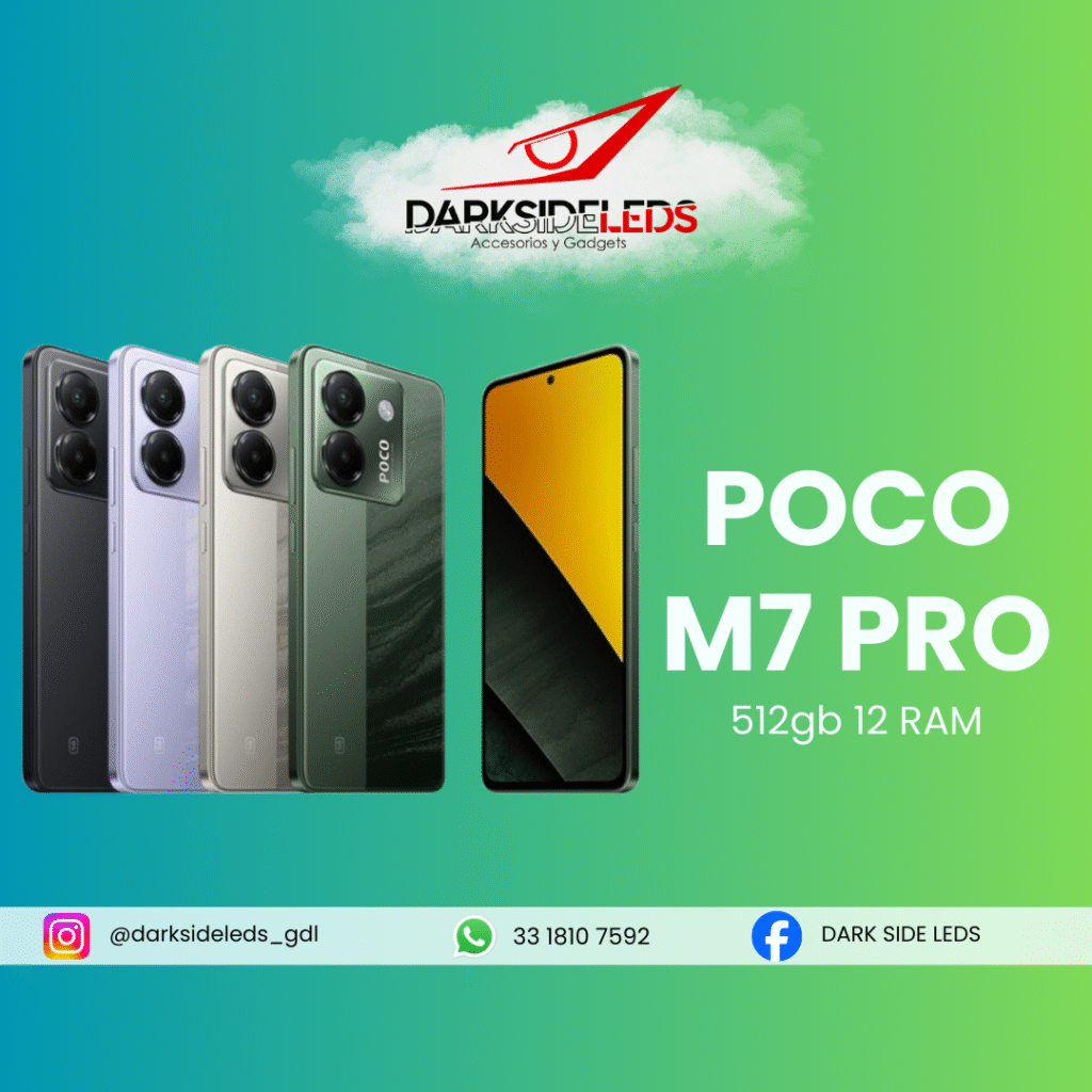 Poco M7 Pro 512gb 12 RAM, nuevo