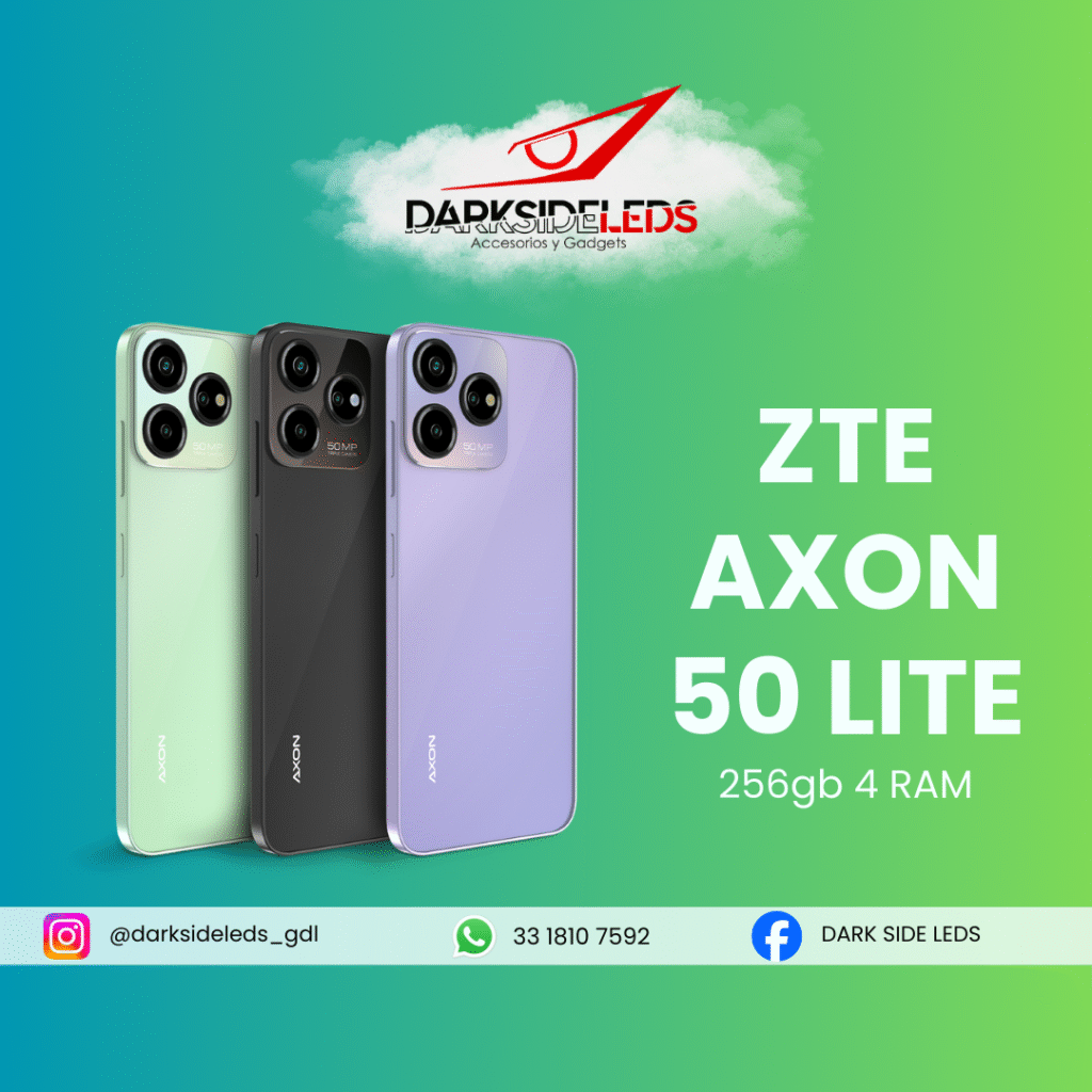 ZTE Axon 50 Lite 256gb 4 RAM, nuevo